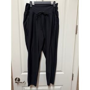 Old Navy active Powersoft High Rise Jogger Go dry Size Large Black